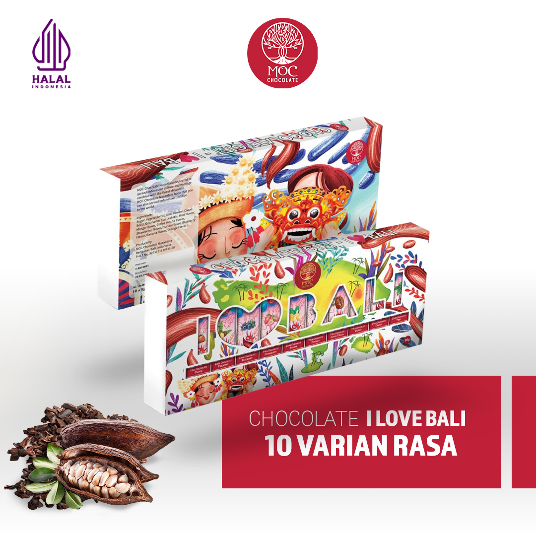 I Love Bali Gift Chocolate